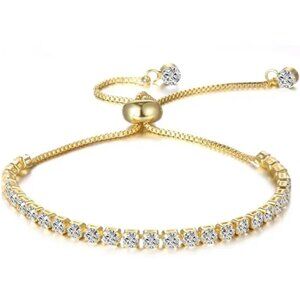 Swarovski Crystals Tennis Bracelet